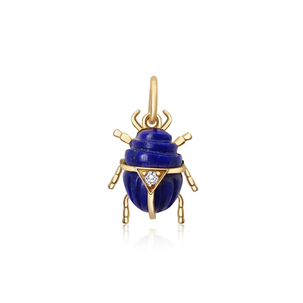 BEETLE PEND D0.04 14KY 20x10MM Princess Jewelry Shop