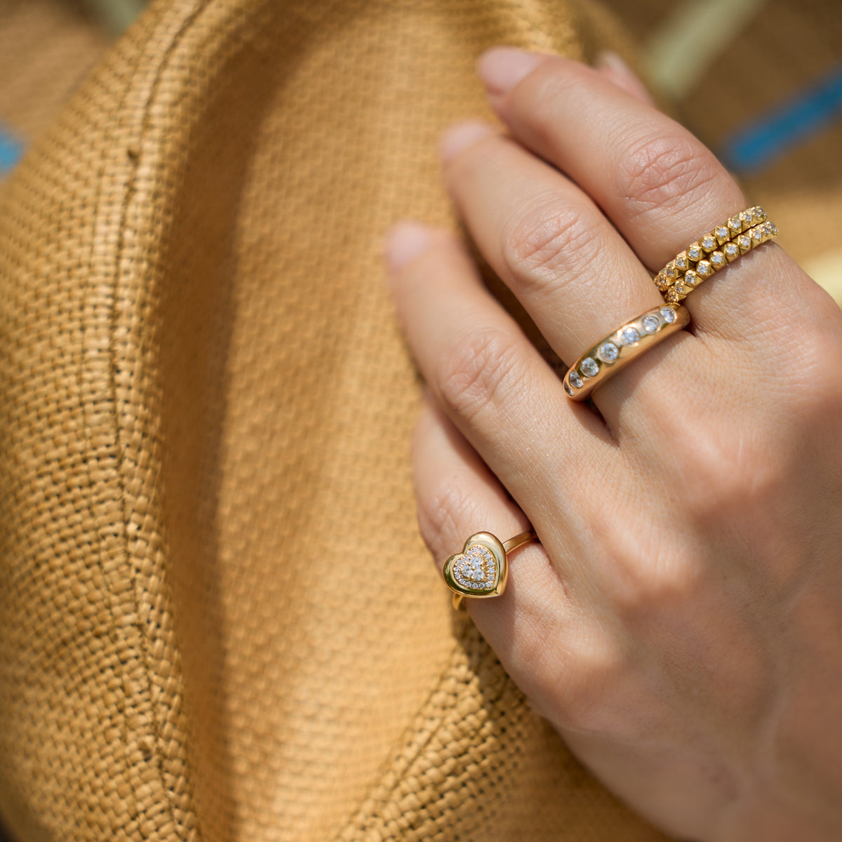 Gypsy Ring, lifestyle view 3 | JJ Jewelry