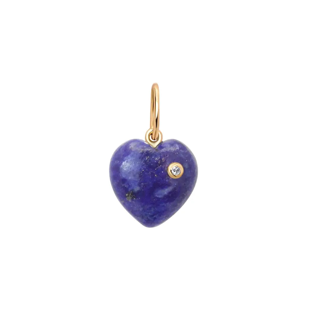 HEART SML PEND 10MM 14KY D0.01 Princess Jewelry Shop
