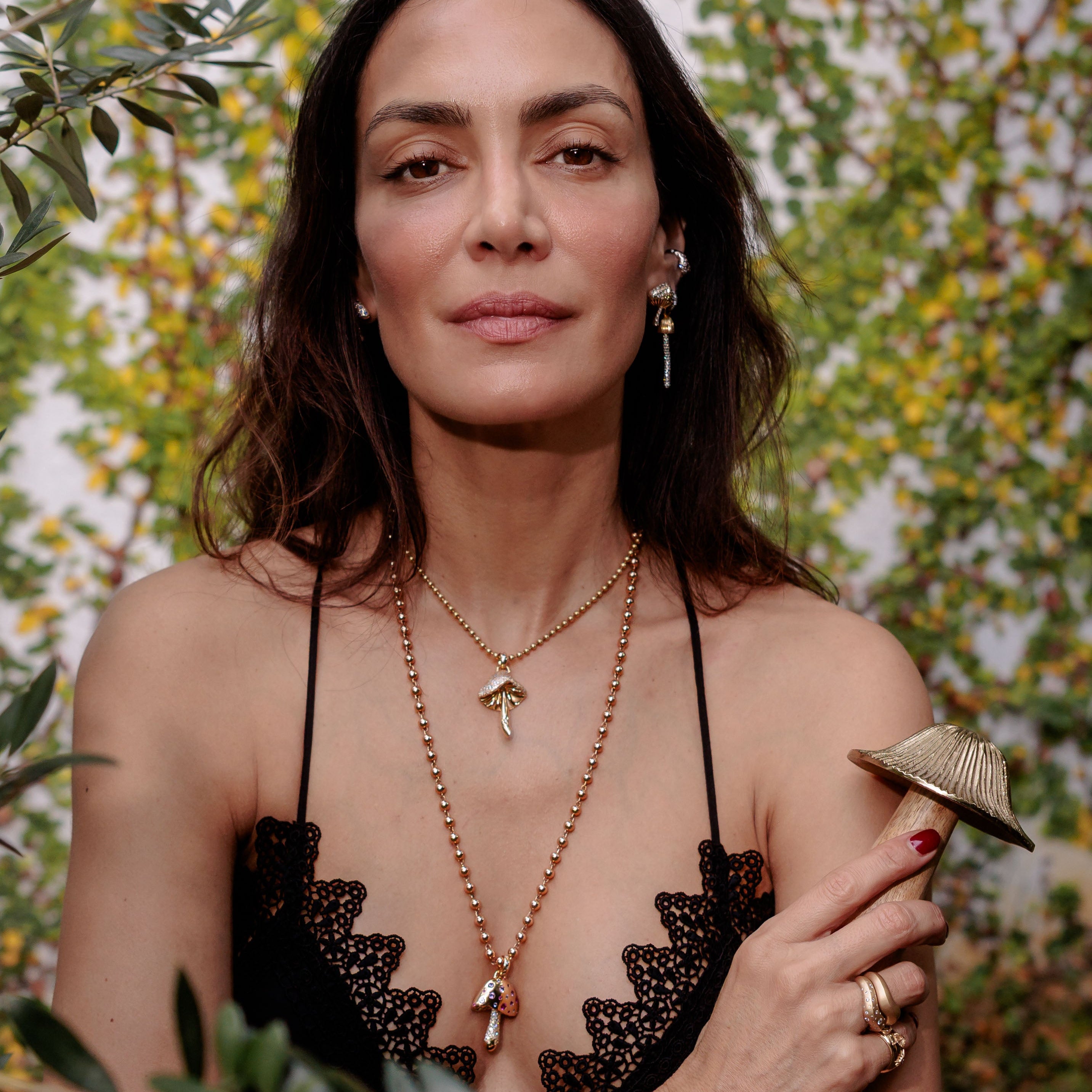 Magic Mushroom Pendant by Alessa Rocks