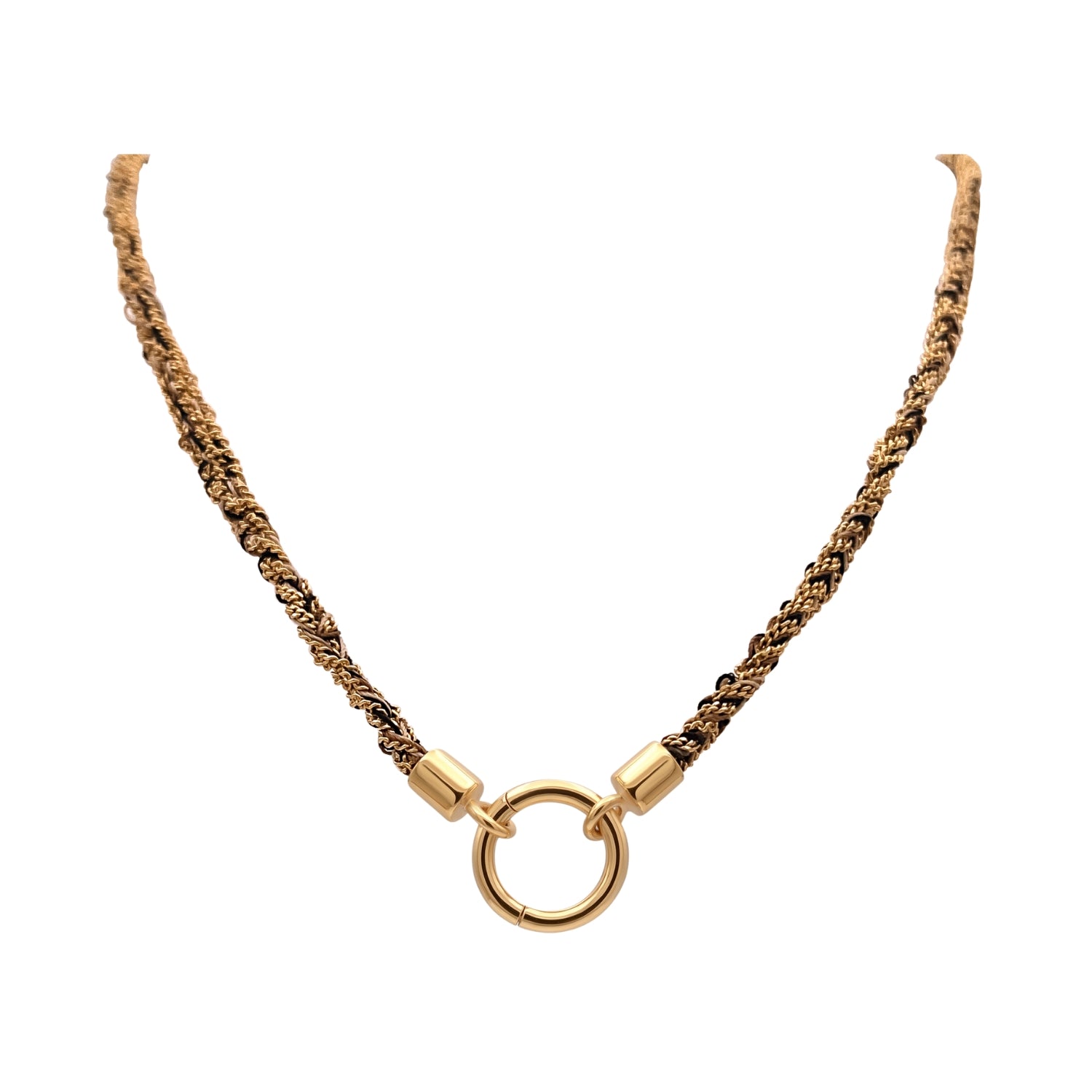 Morocco Silk Necklace with Connector