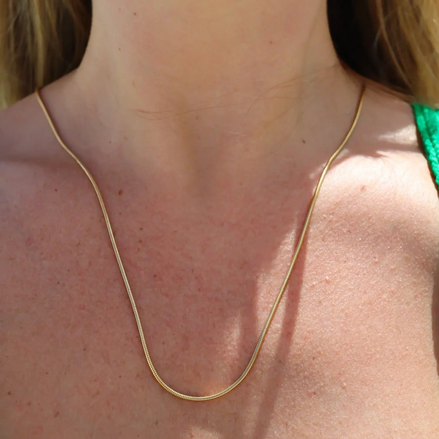 Snake Chain Necklace-Princess Jewelry Shop