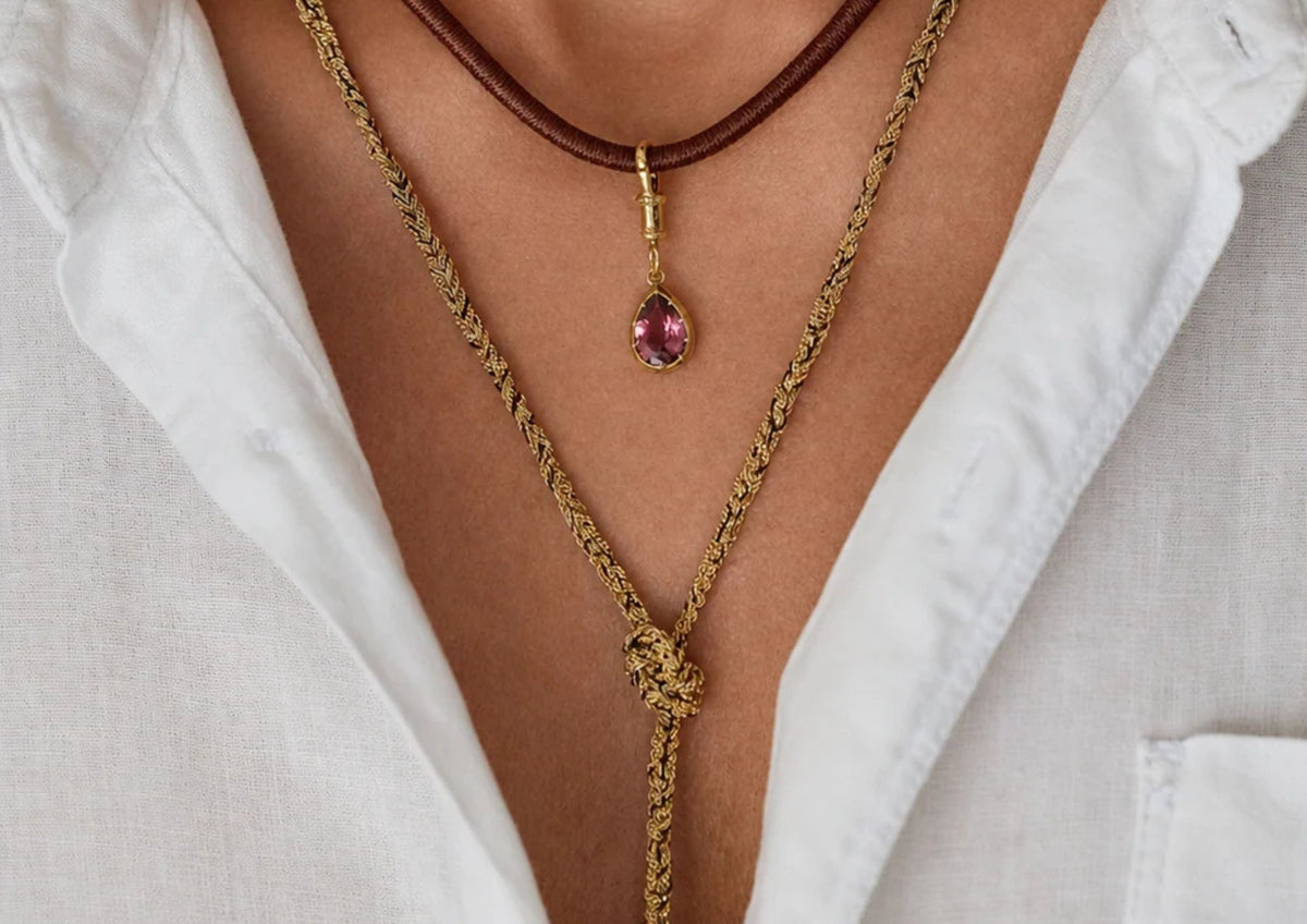 The Wrap Necklace: How to Wear Fall's Gold Trend