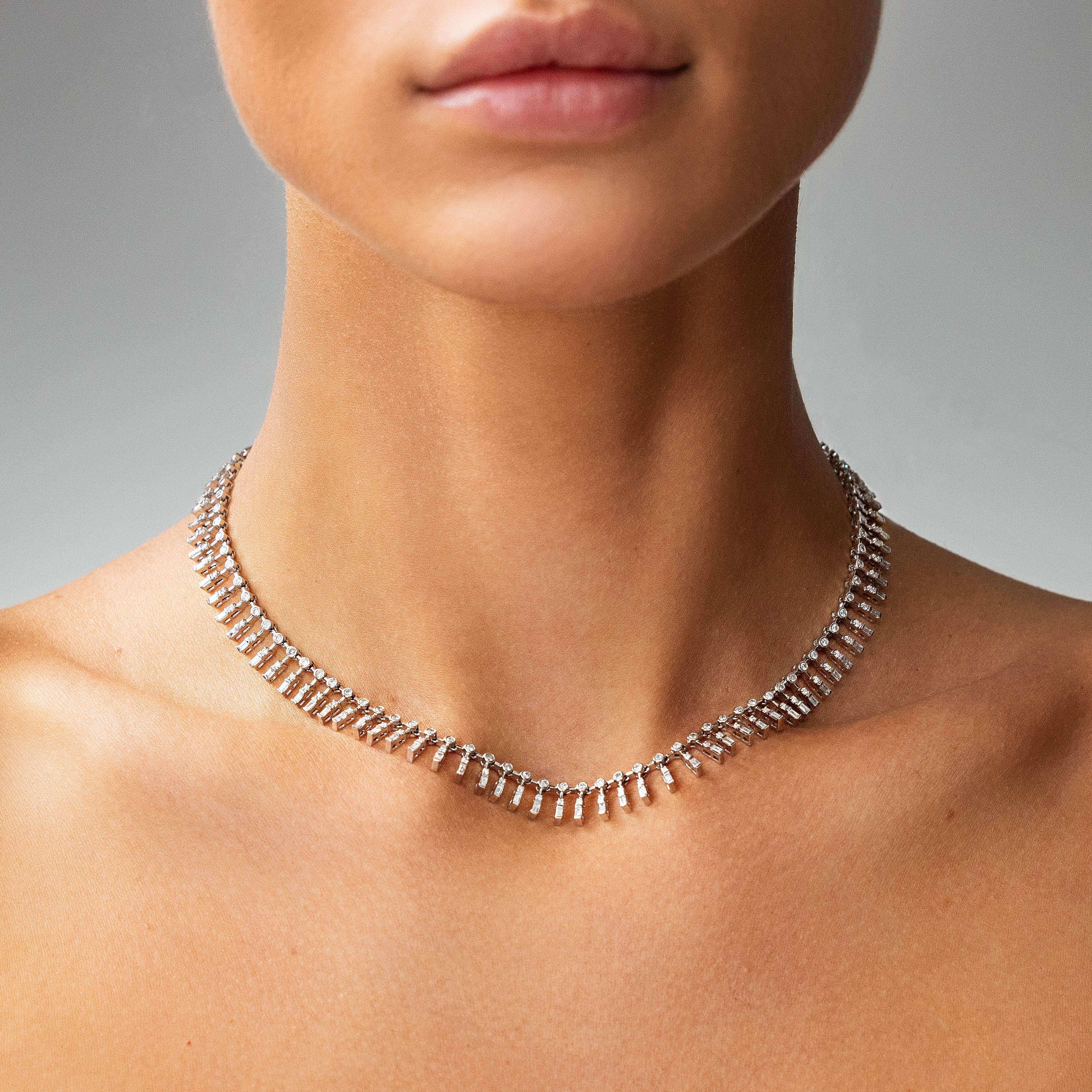 Brianna Diamond Necklace-Princess Jewelry Shop