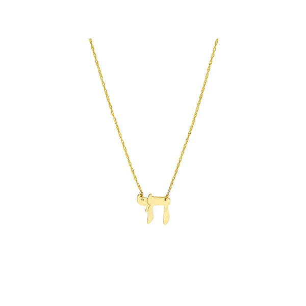   Golden Chai Necklace – Symbol of Life Princess Jewelry Shop