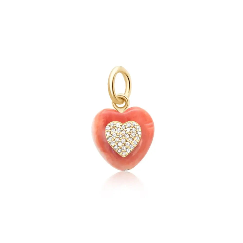   MINI HEART PEND 14KY D0.1 10MM Princess Jewelry Shop