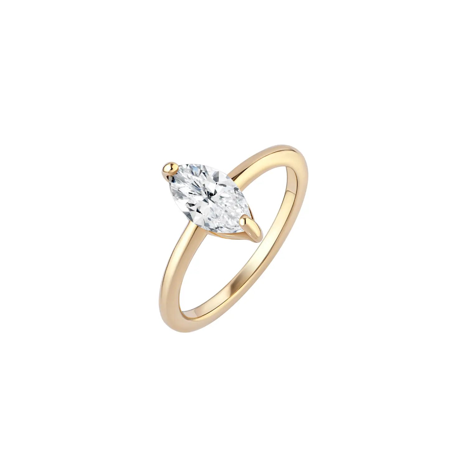 Marquise Diamond Signet Ring-Princess Jewelry Shop