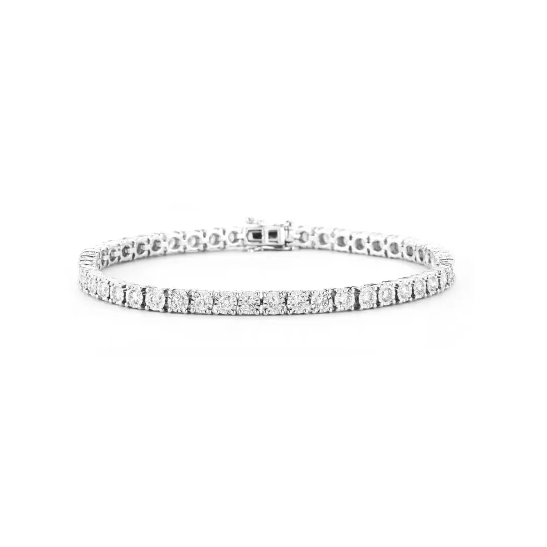 Miracle Diamond Tennis Bracelet-Princess Jewelry Shop