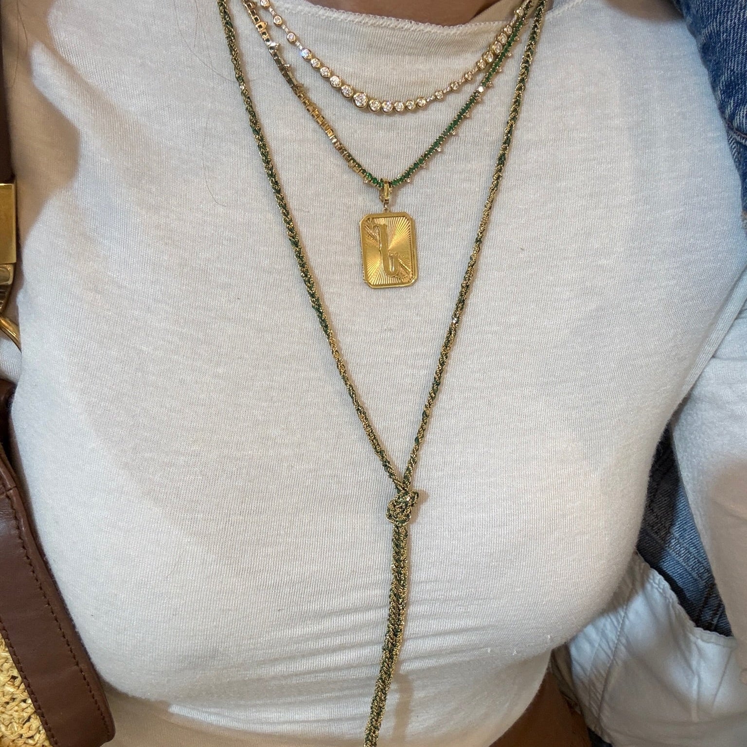 Morocco Silk Scarf Necklace
