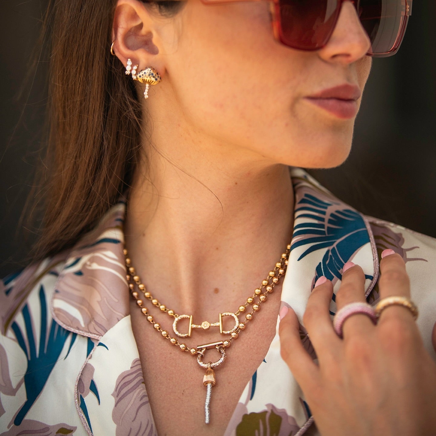 Mycena Mosaic Charm by Alessa Rocks