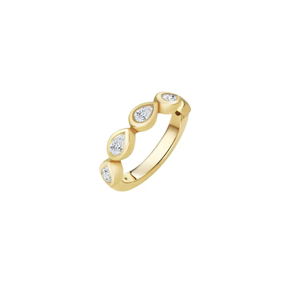   Pear Shaped Diamond Ring Princess Jewelry Shop