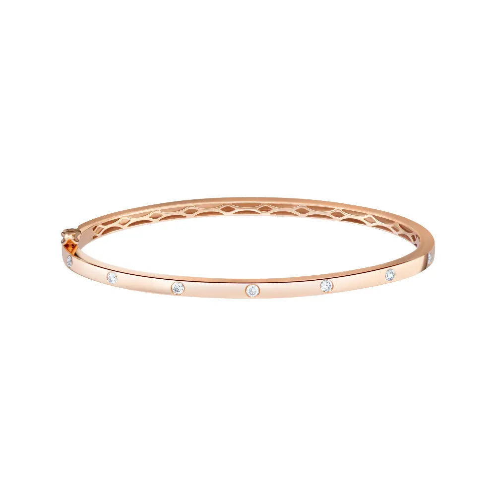 Seven Dot Diamond Bangle-Princess Jewelry Shop