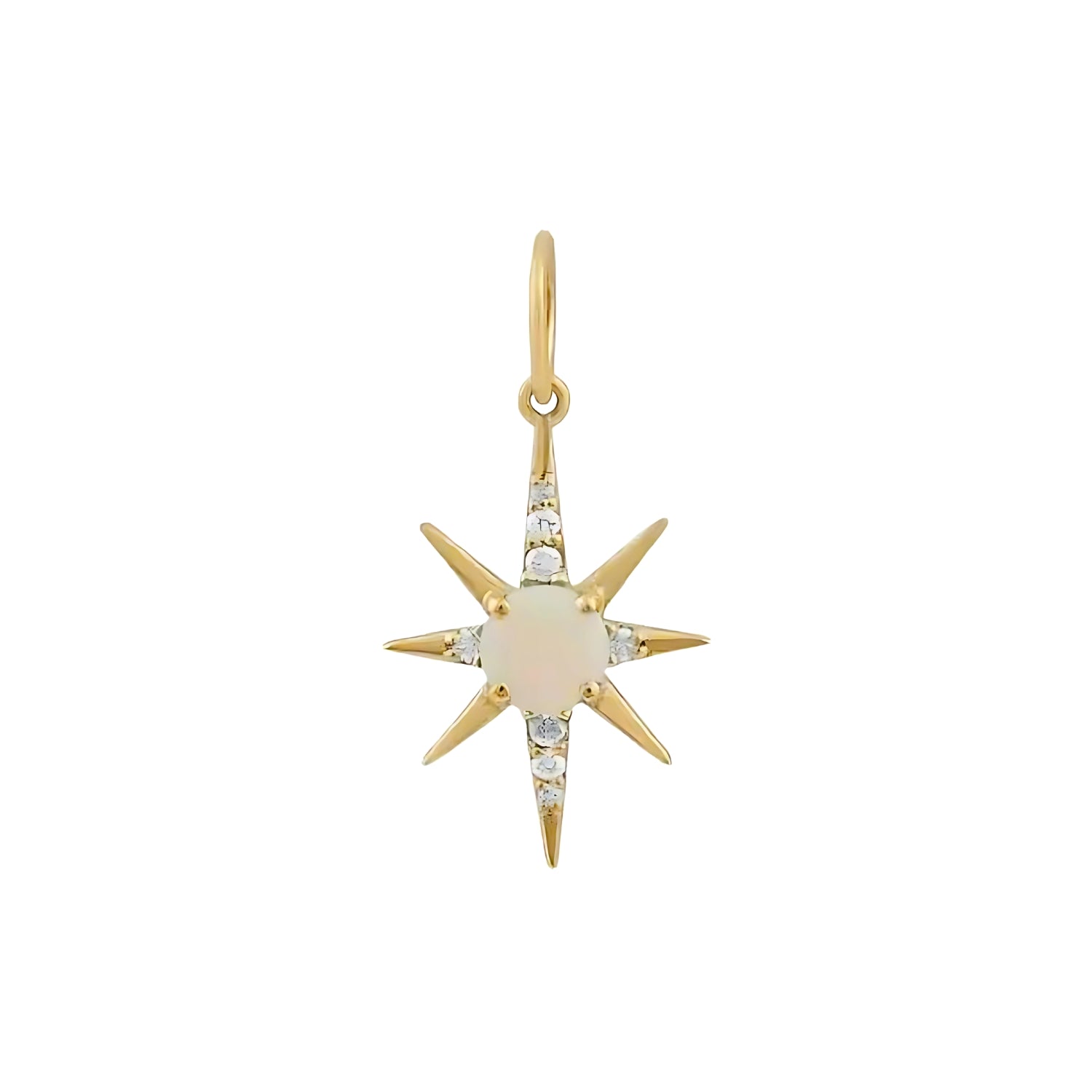 Small Star Gemstone Pendant