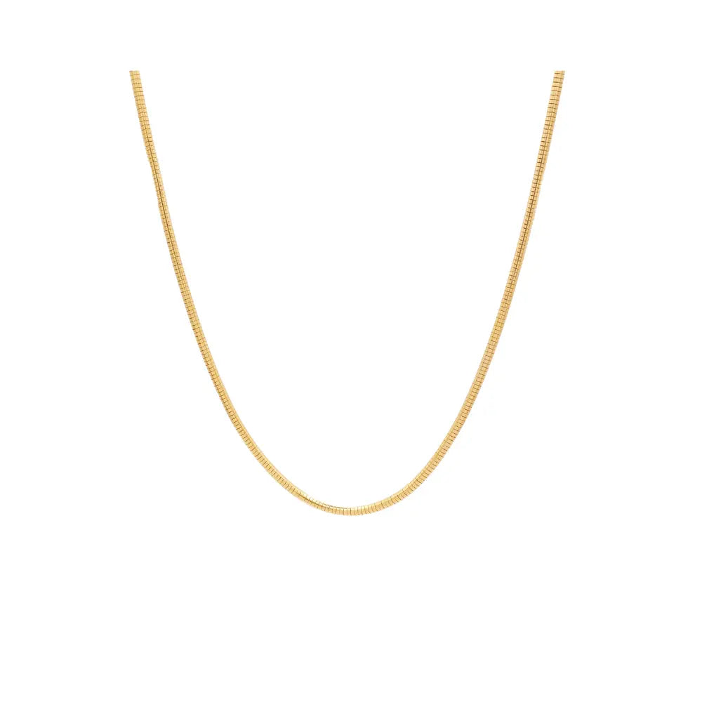 Snake Chain Necklace-Princess Jewelry Shop