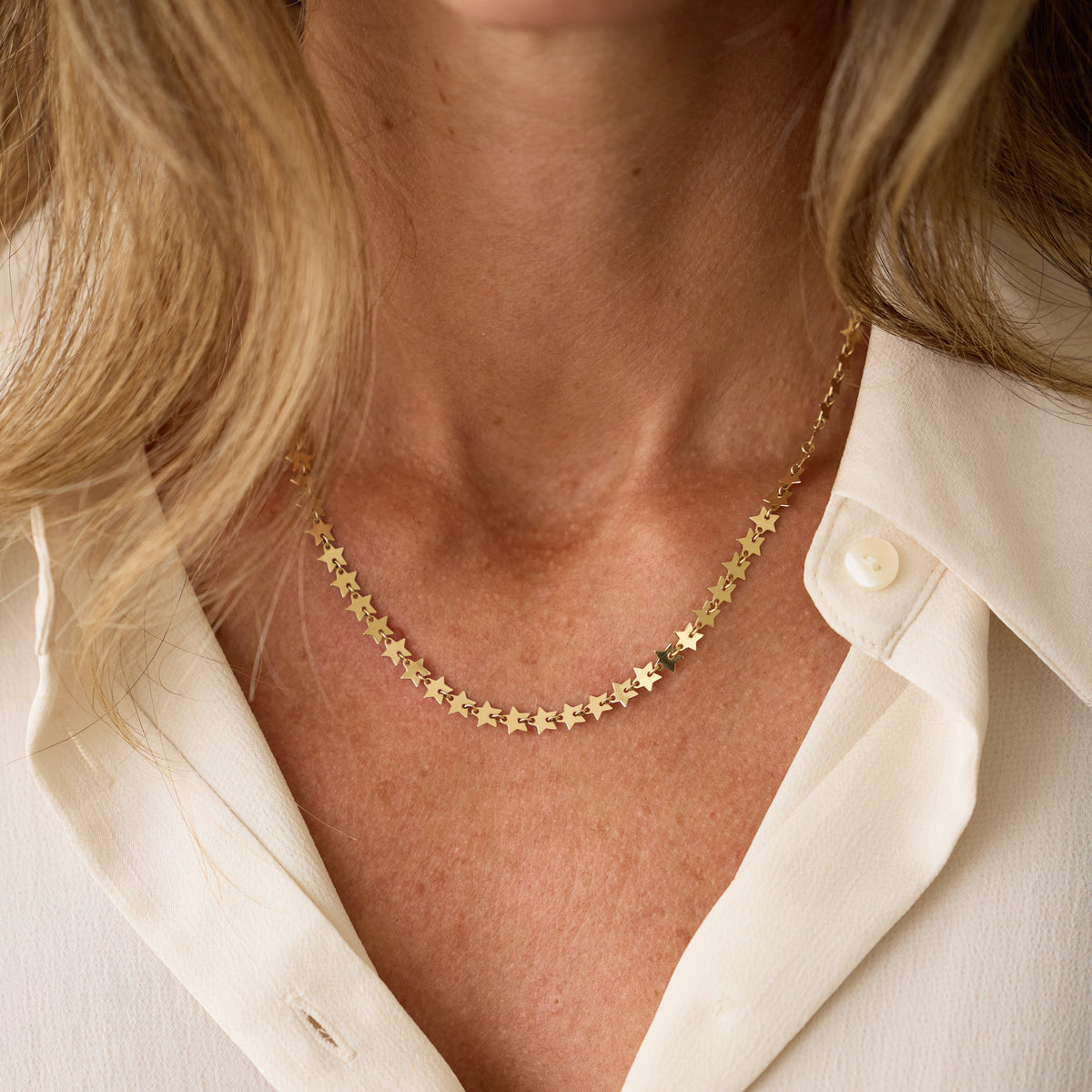 Star Station Chain Necklace