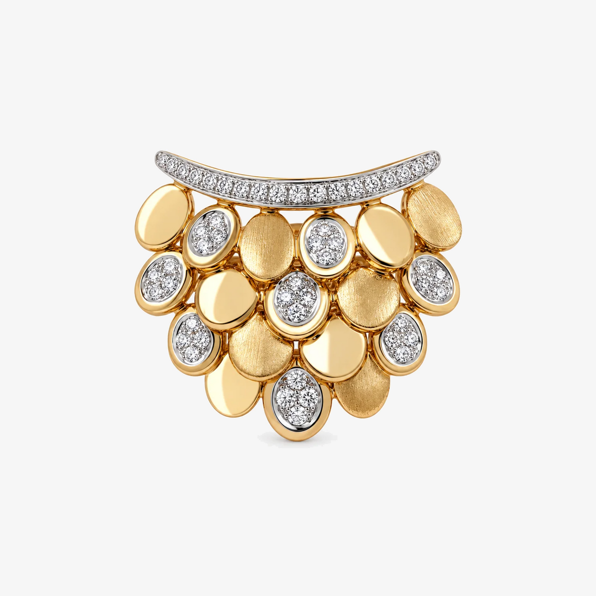 Earring Blossom by Rainbow K in 14K Yellow Gold | JJ Jewelry