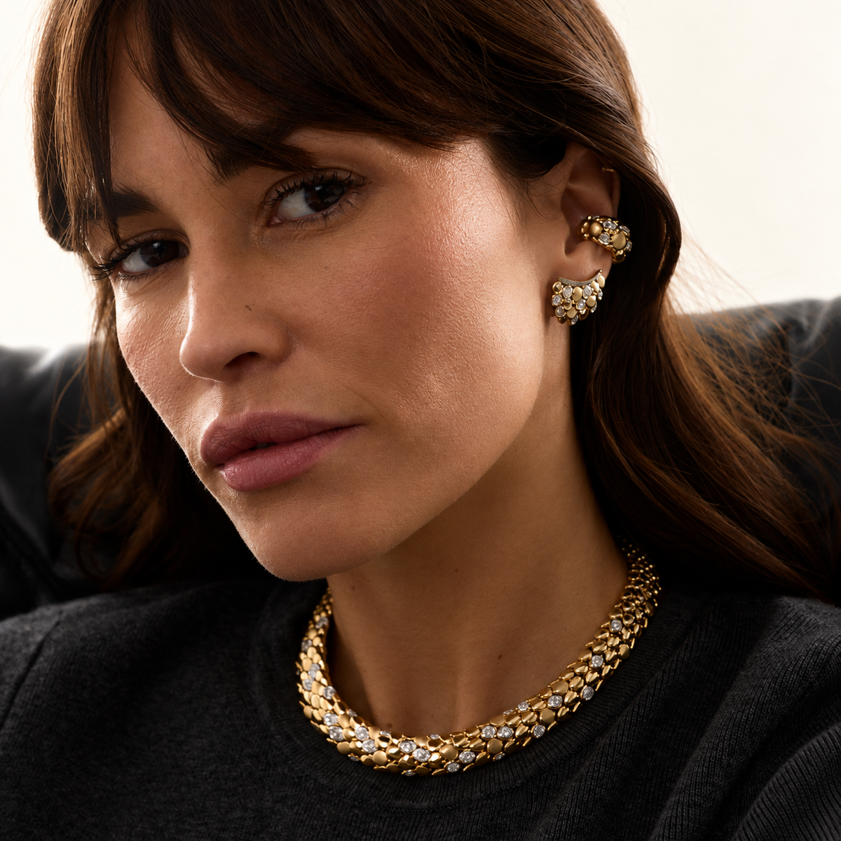 Earring Blossom by Rainbow K, lifestyle view 3 | JJ Jewelry