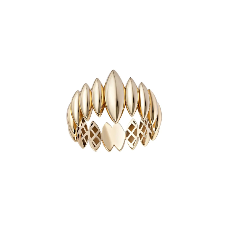 Multi Marquise Golden Ring